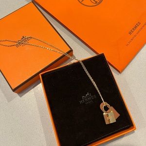 Classic Hermes Pendant Necklace